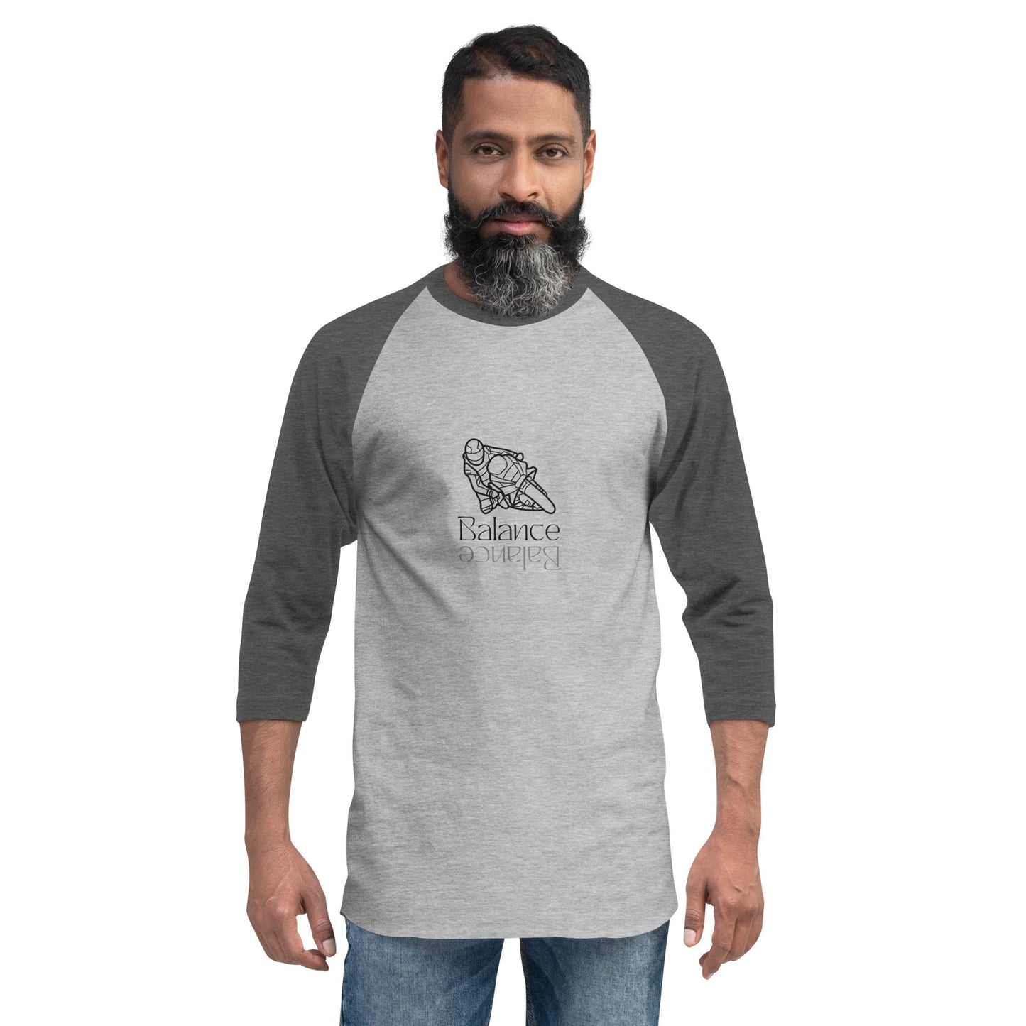 3/4 Sleeve Raglan Shirt - Balance - The Vandi Company