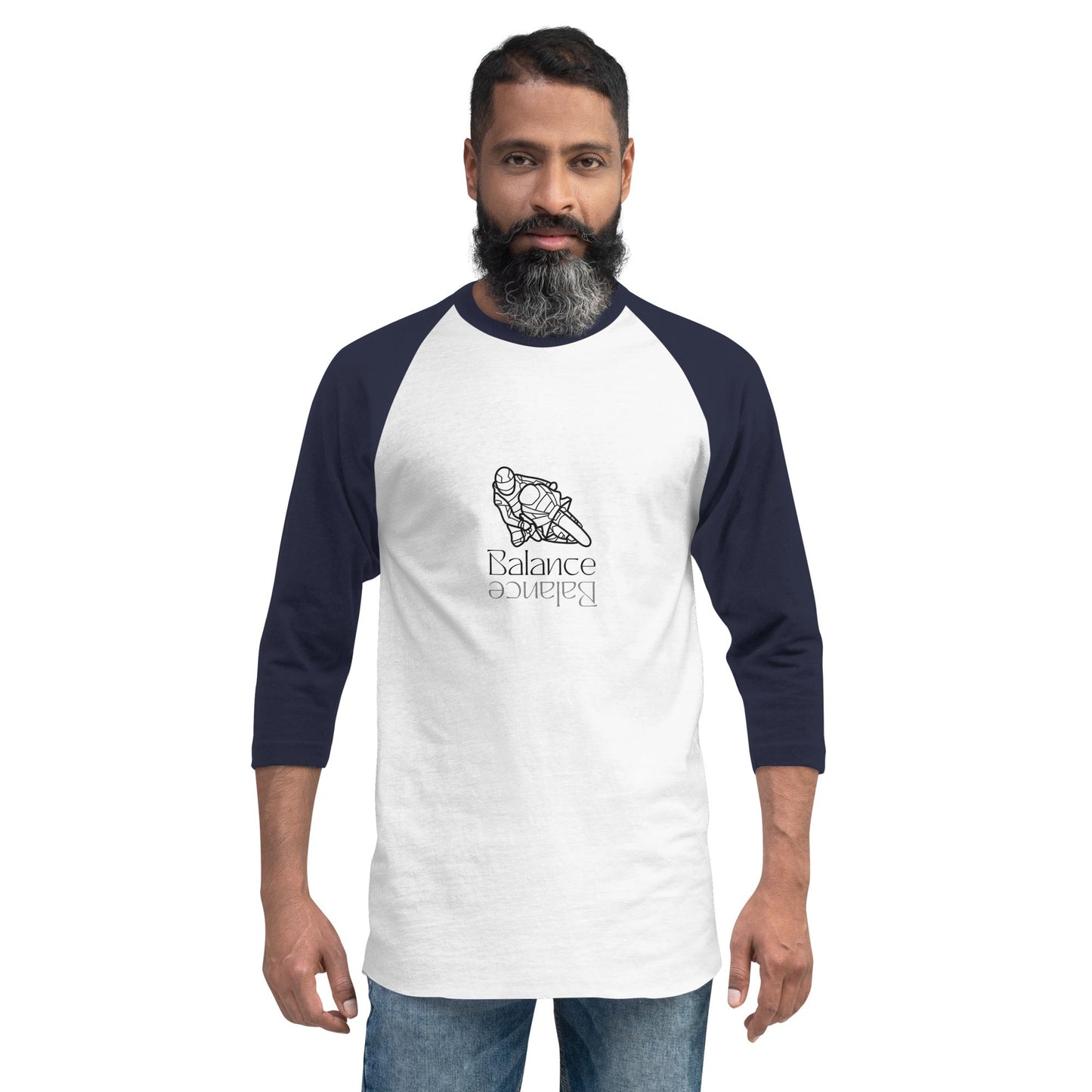 3/4 Sleeve Raglan Shirt - Balance - The Vandi Company