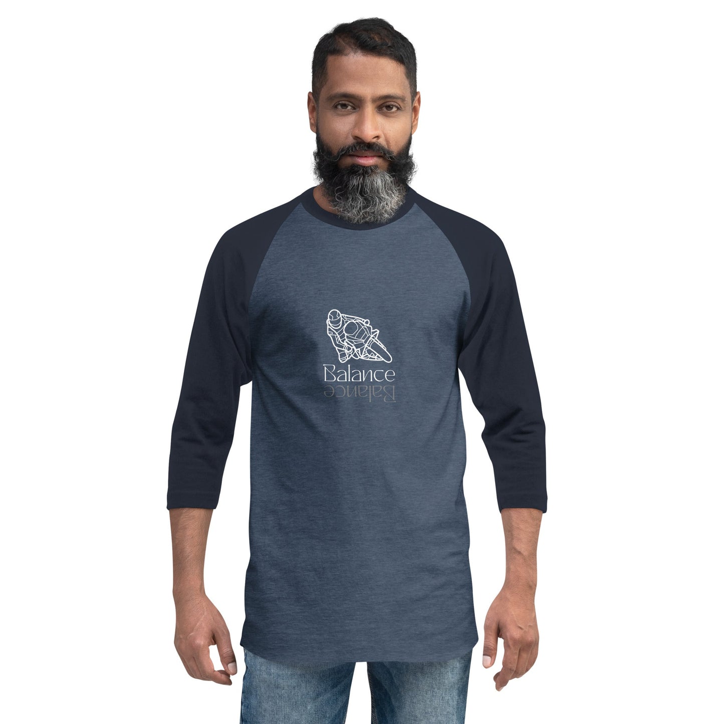 3/4 Sleeve Raglan Shirt - Balance - The Vandi Company