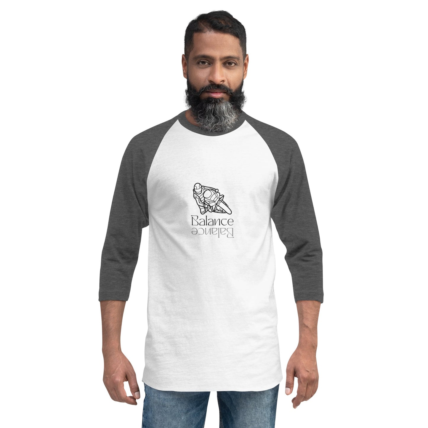 3/4 Sleeve Raglan Shirt - Balance - The Vandi Company