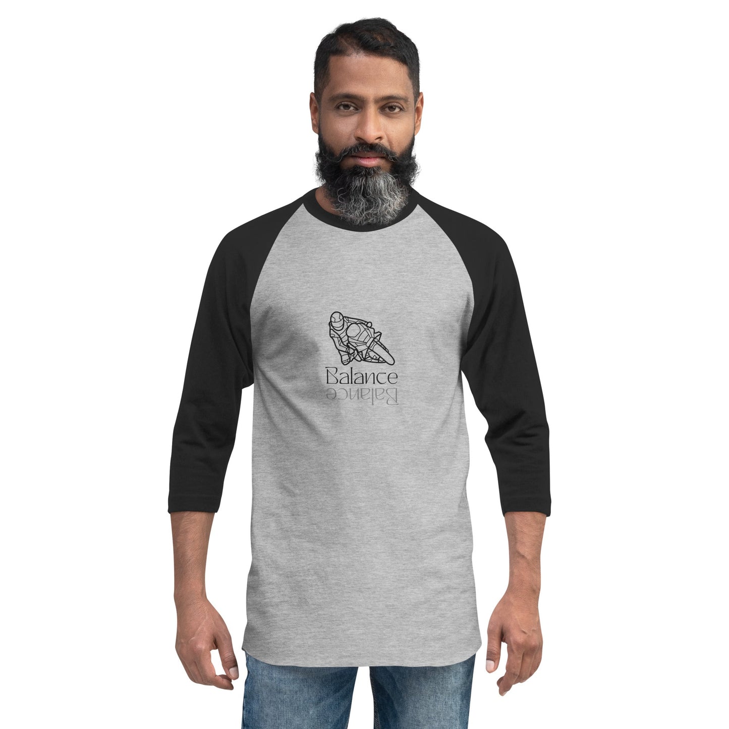 3/4 Sleeve Raglan Shirt - Balance - The Vandi Company
