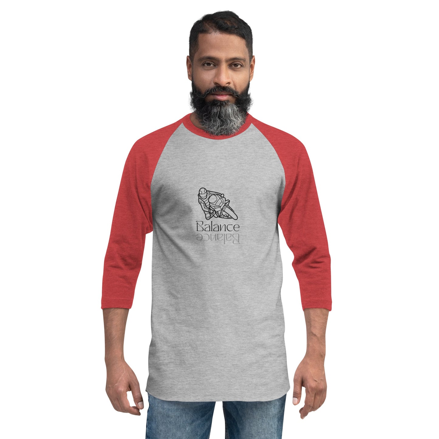 3/4 Sleeve Raglan Shirt - Balance - The Vandi Company