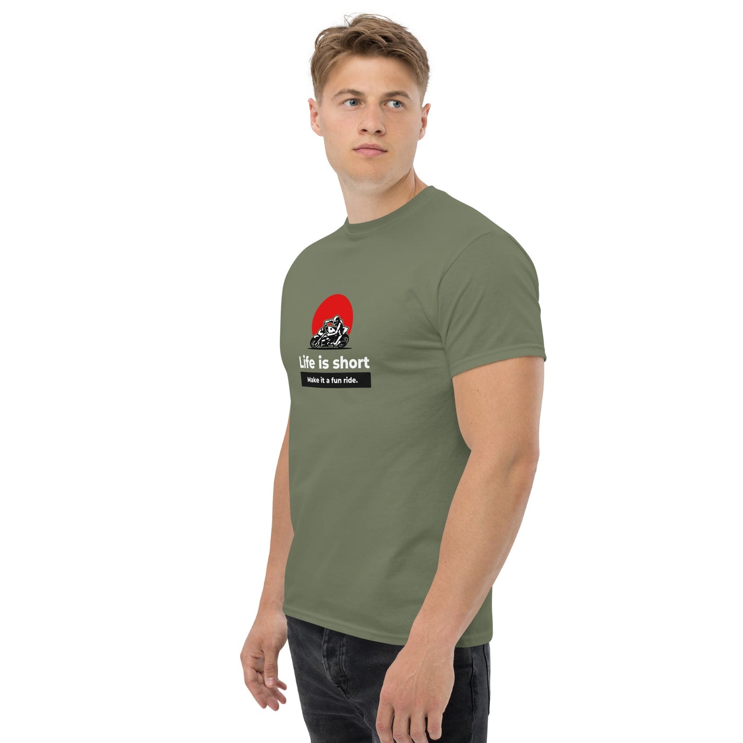 Men's Classic Tee - Life Is Short - The Vandi Company