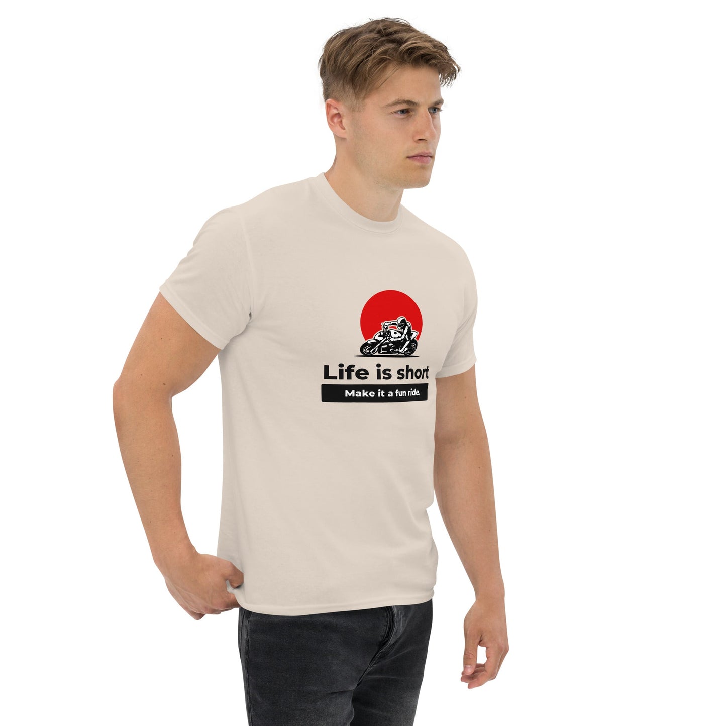 Men's Classic Tee - Life Is Short - The Vandi Company