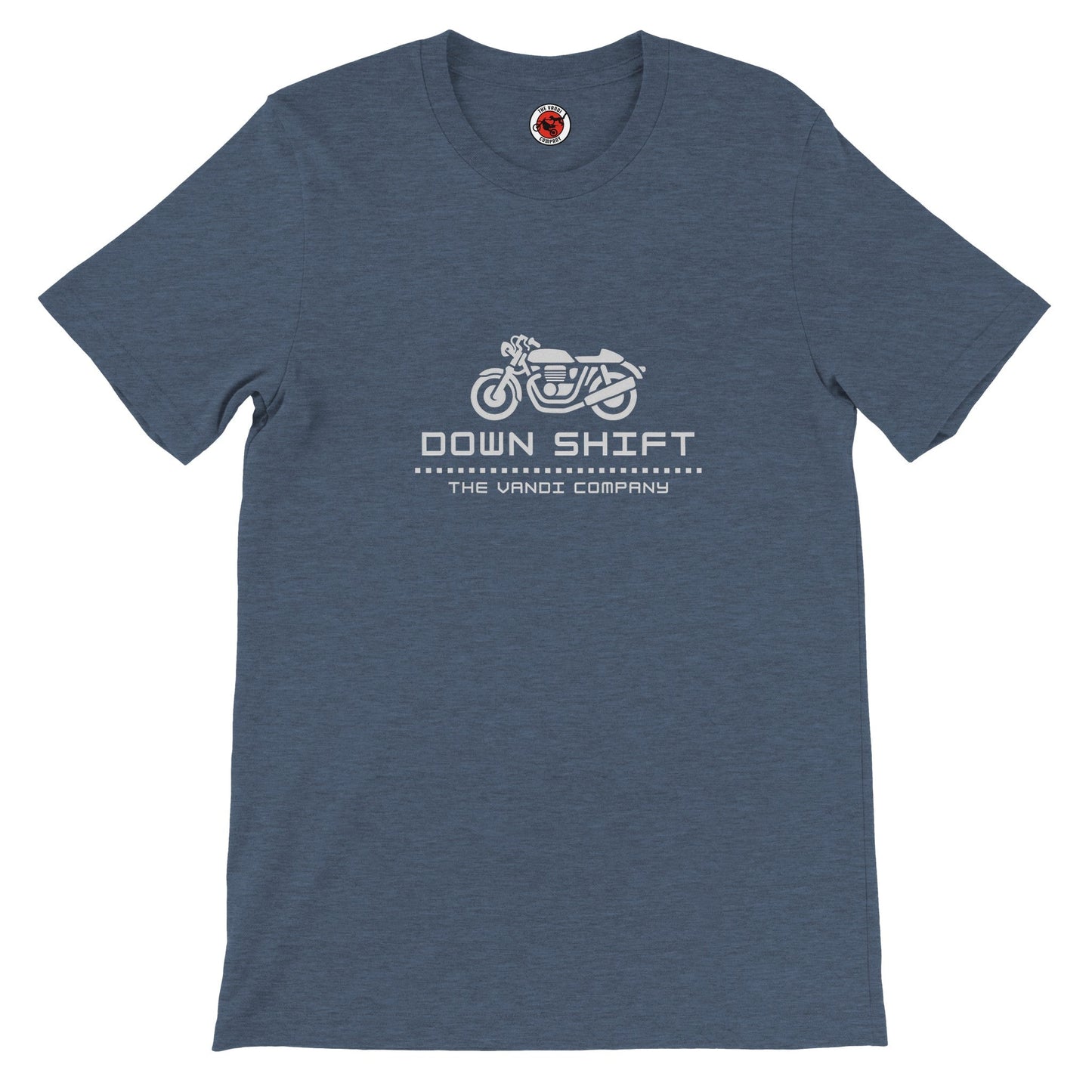 Men's Premium Crewneck T-shirt - Down Shift - The Vandi Company