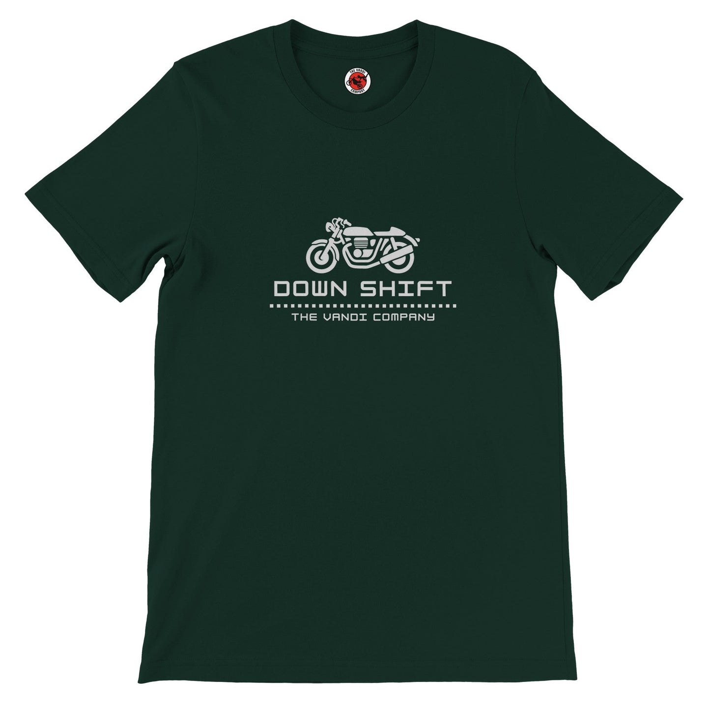 Men's Premium Crewneck T-shirt - Down Shift - The Vandi Company
