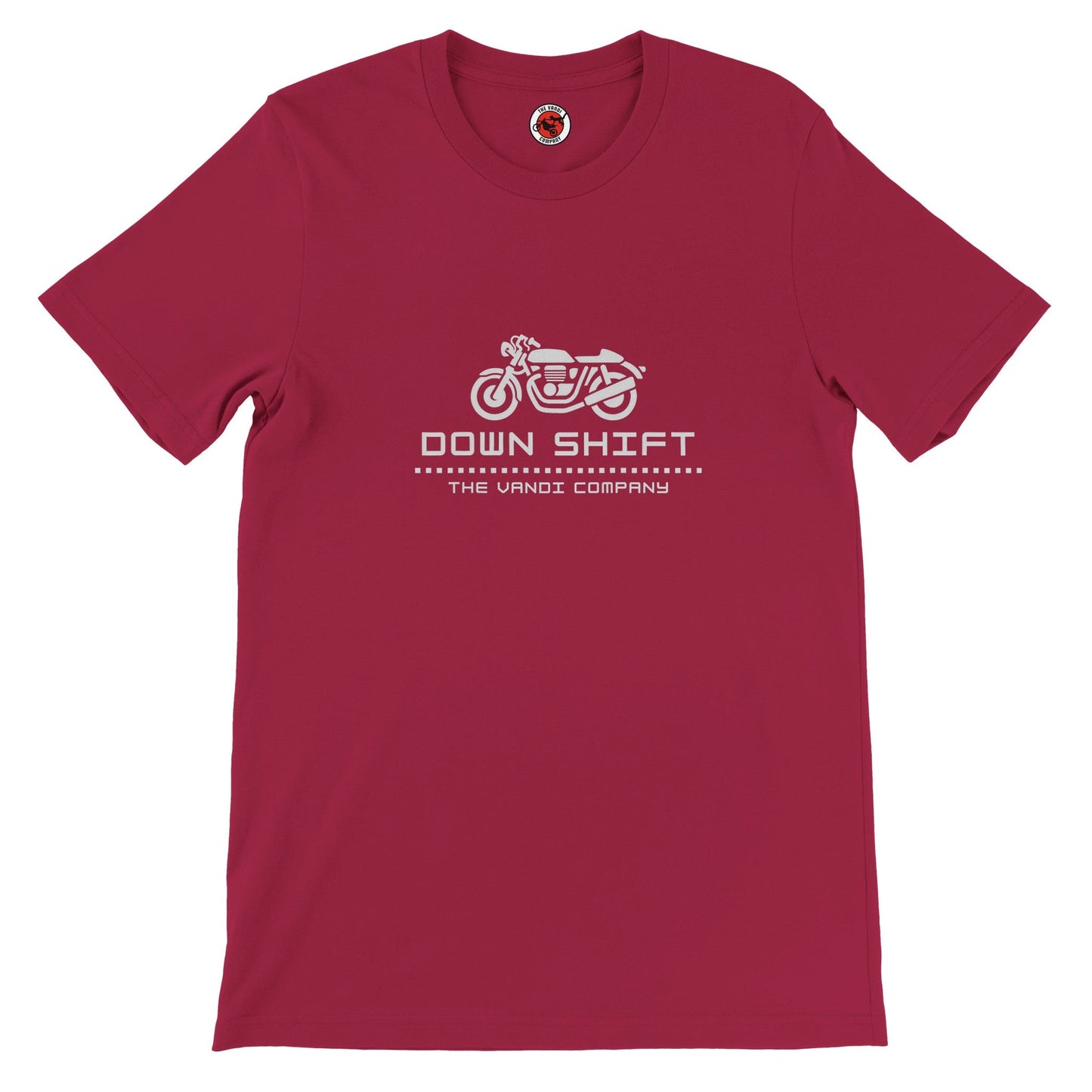 Men's Premium Crewneck T-shirt - Down Shift - The Vandi Company