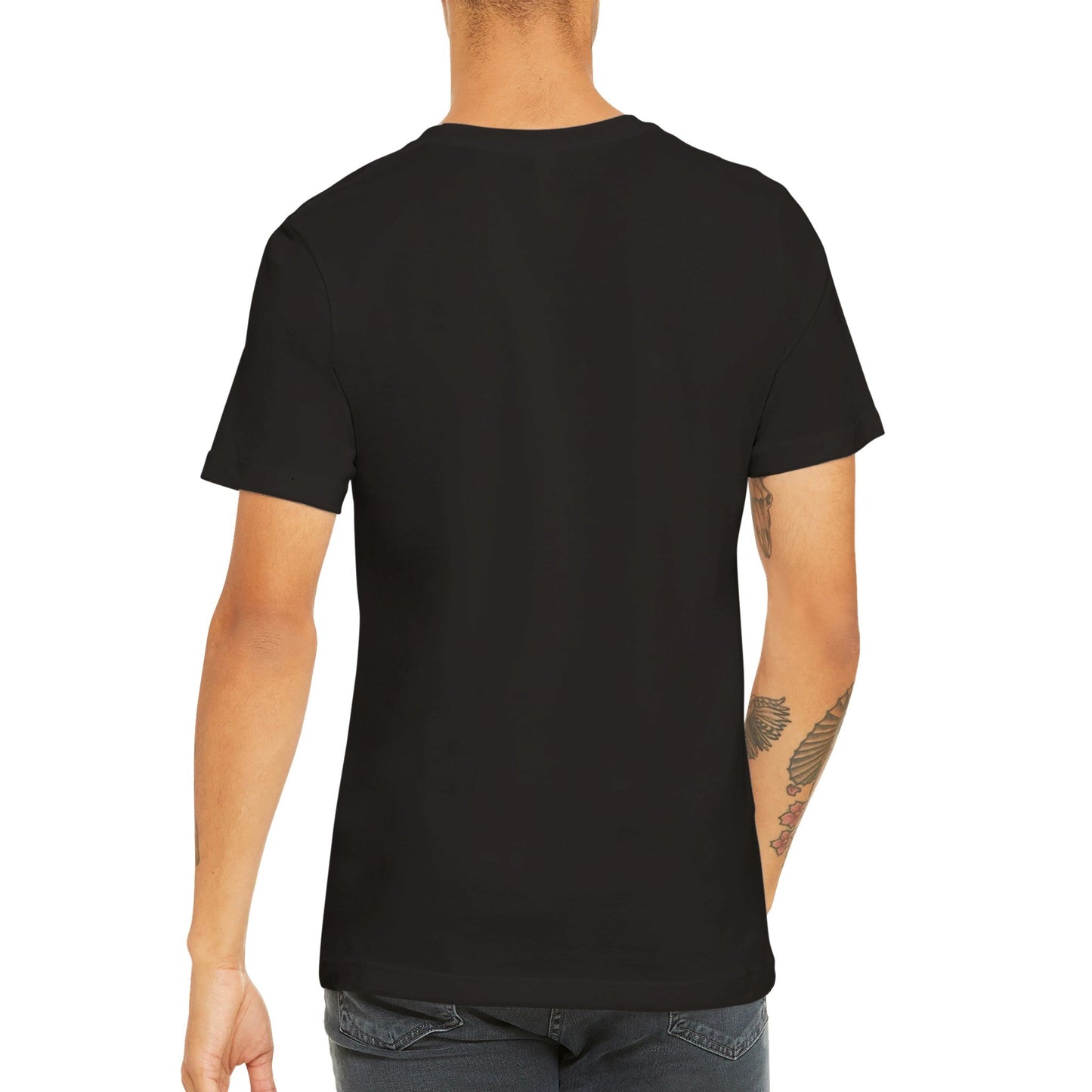 Men's Premium Crewneck T-shirt - One Down Five Up - The Vandi Company