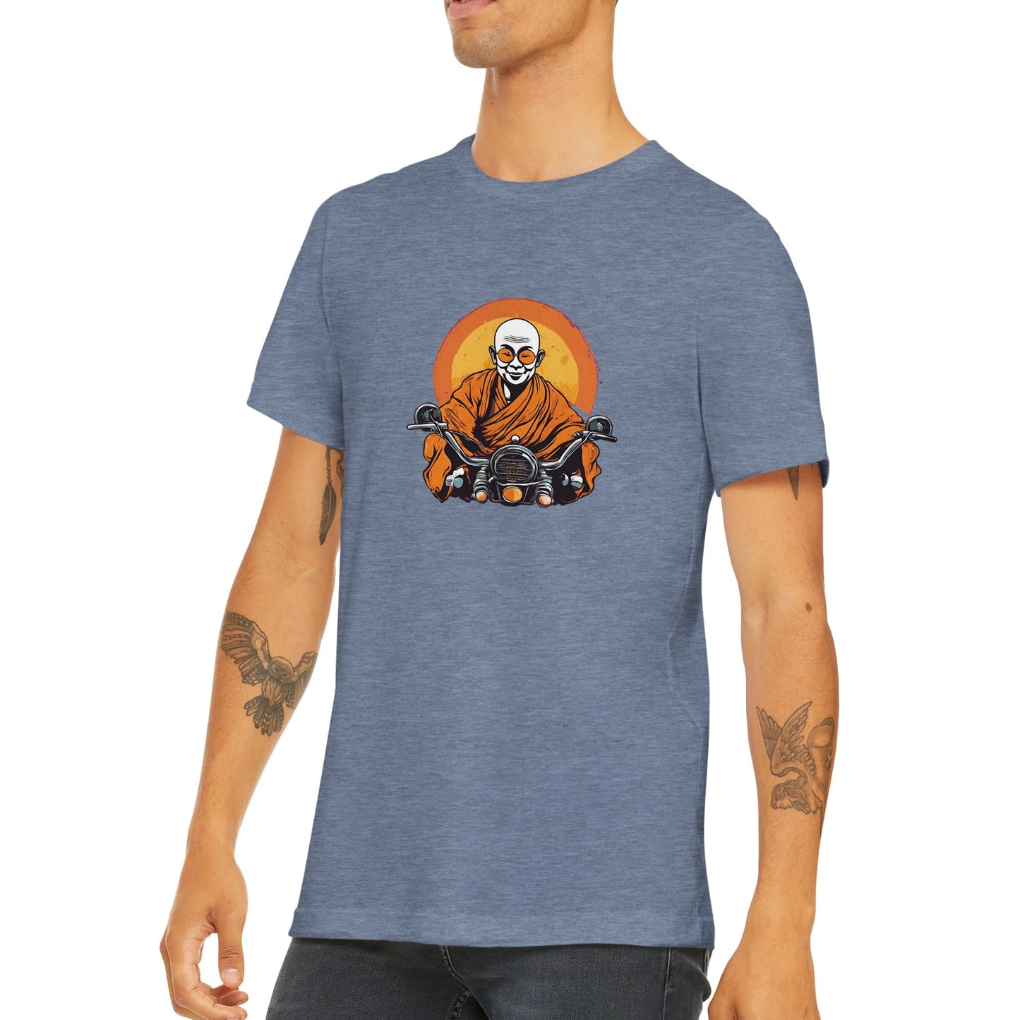 Men's Premium Crewneck T-shirt - Zen - The Vandi Company