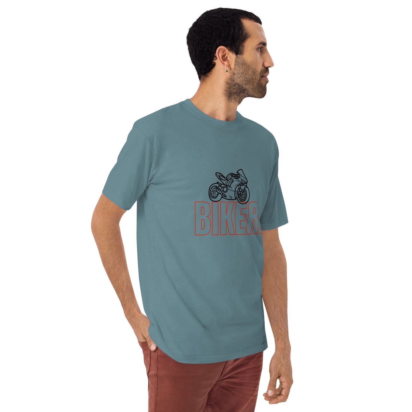 Men’s Premium Tee - Biker - The Vandi Company