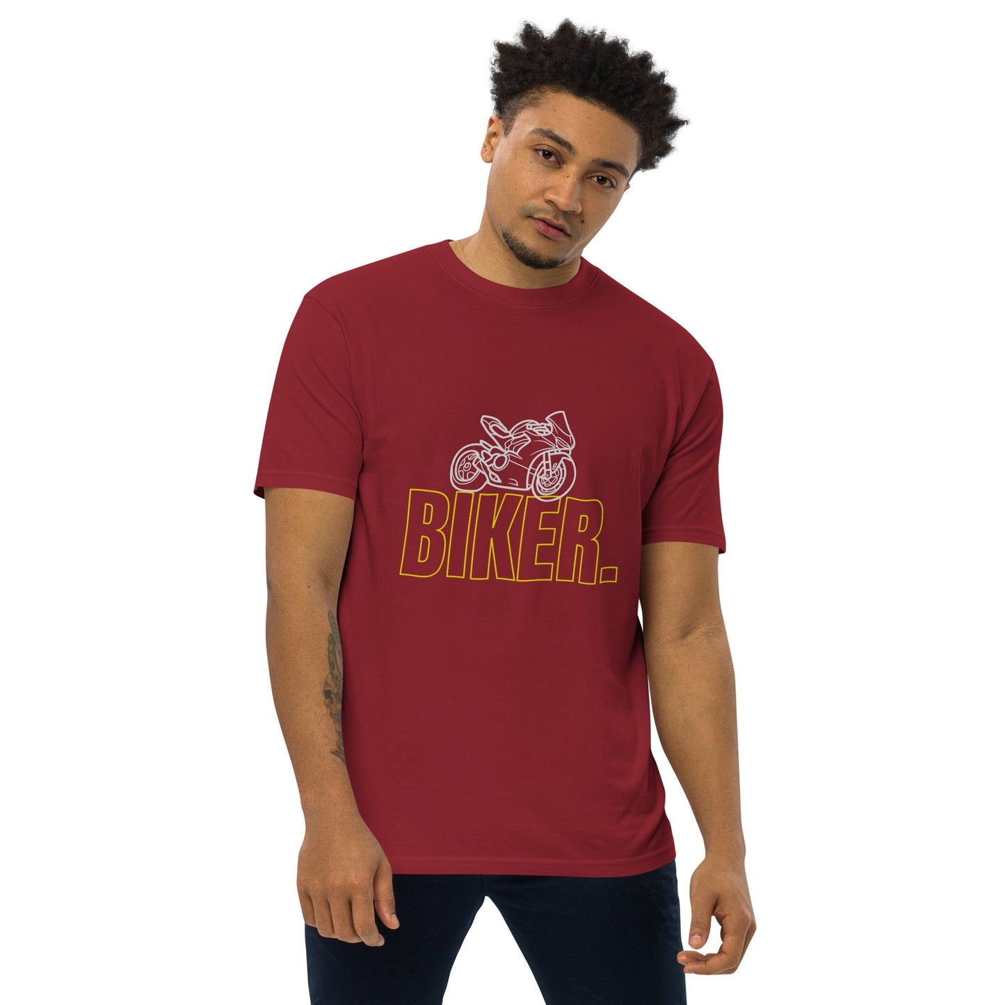 Men’s Premium Tee - Biker - The Vandi Company