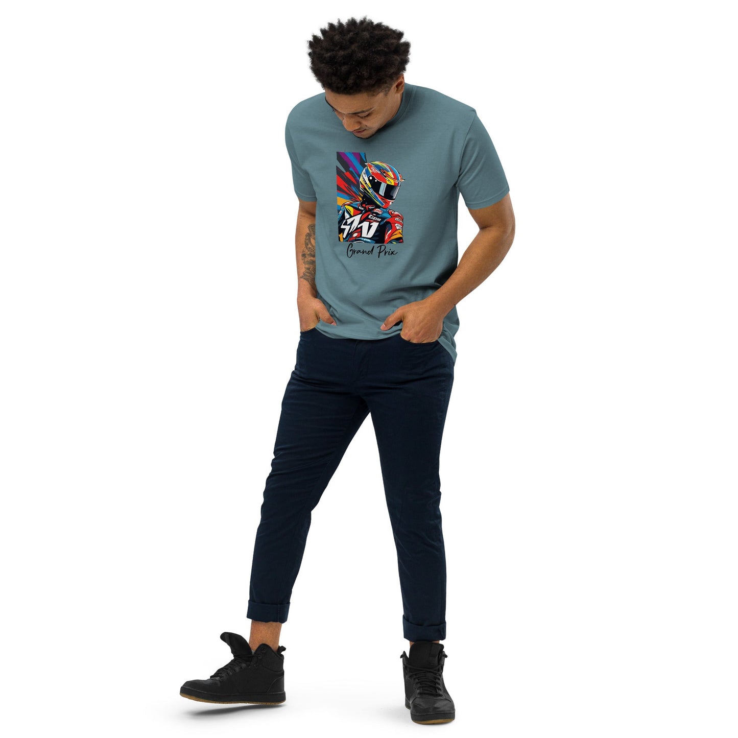 Men’s Premium Tee - Grand Prix - The Vandi Company
