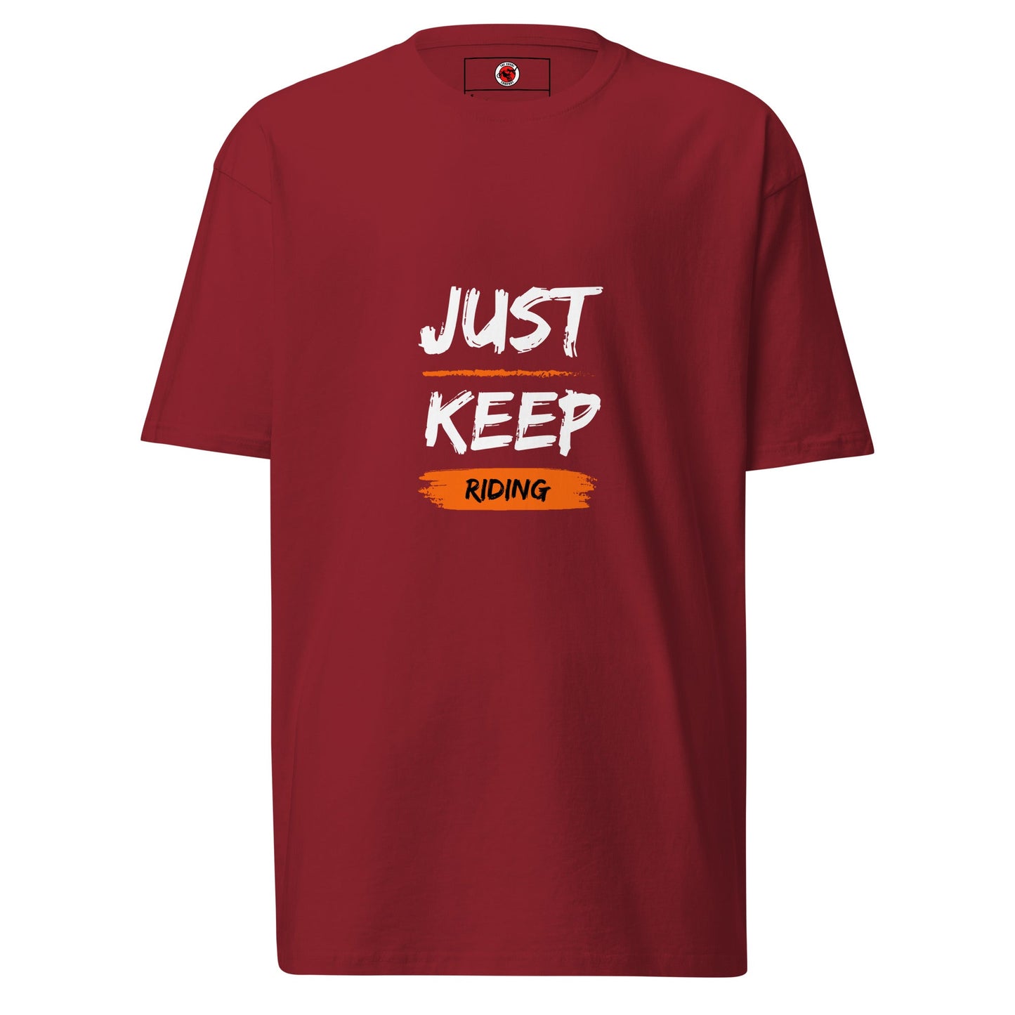Men’s Premium Tee - Just Keep Riding - The Vandi Company