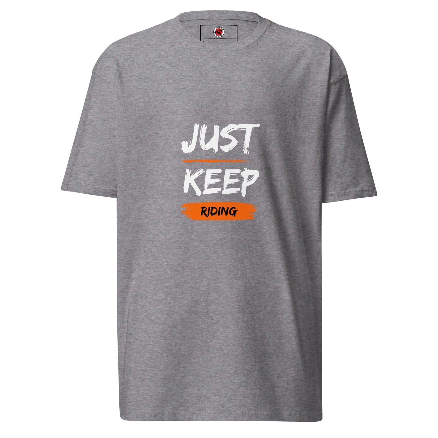 Men’s Premium Tee - Just Keep Riding - The Vandi Company