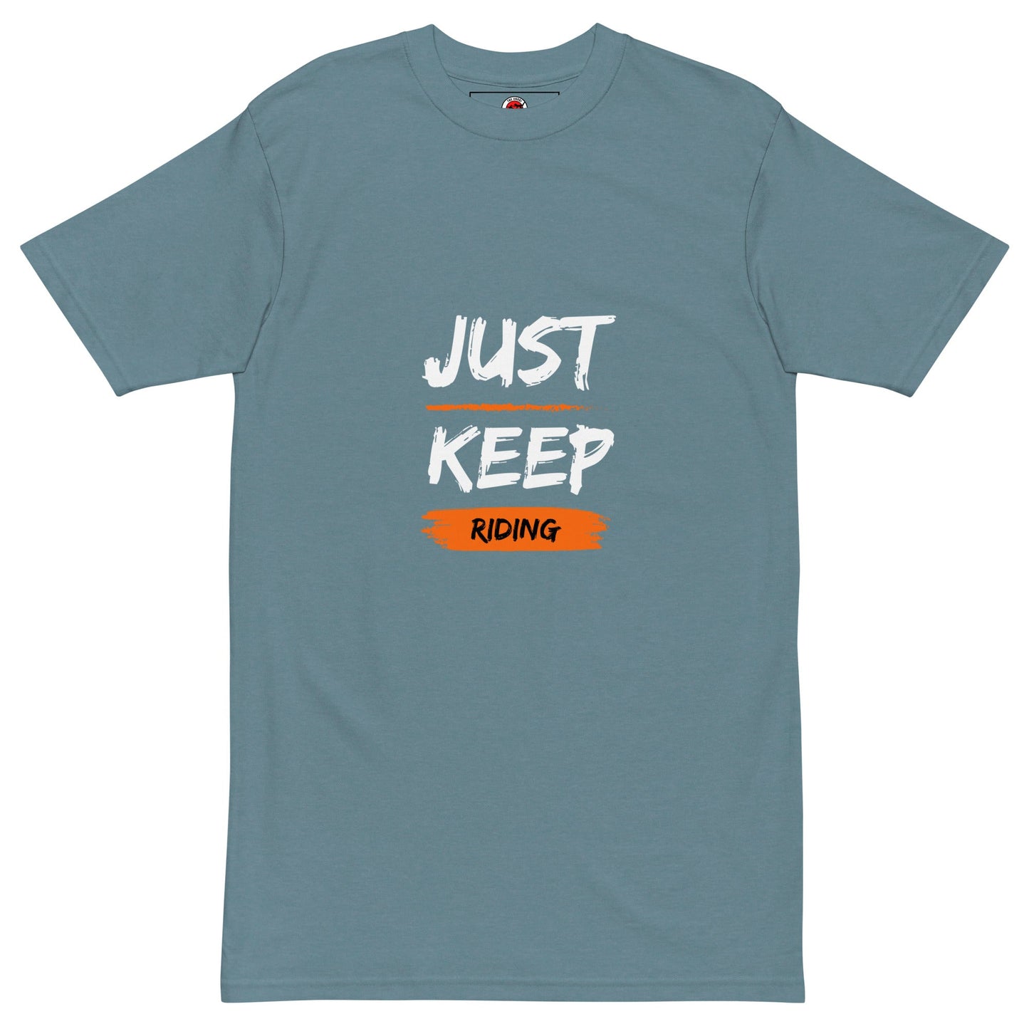 Men’s Premium Tee - Just Keep Riding - The Vandi Company