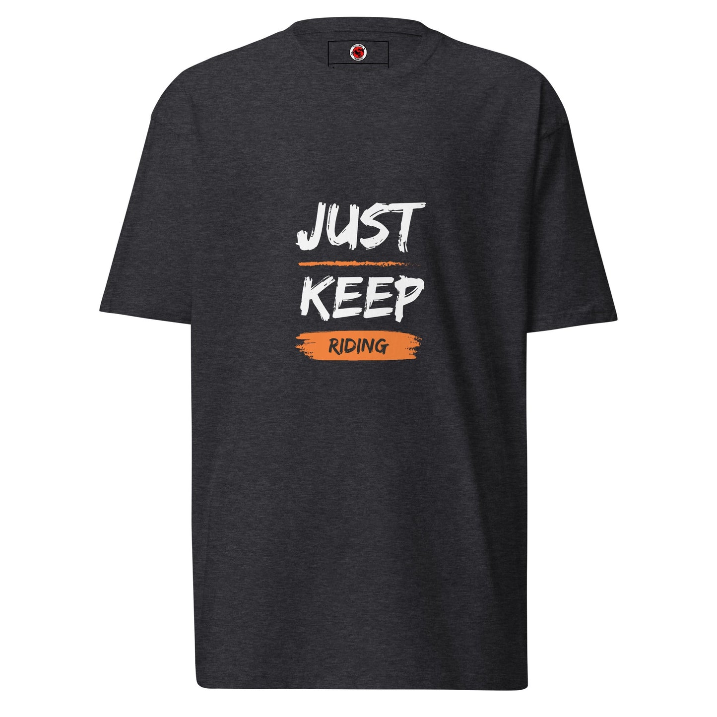 Men’s Premium Tee - Just Keep Riding - The Vandi Company