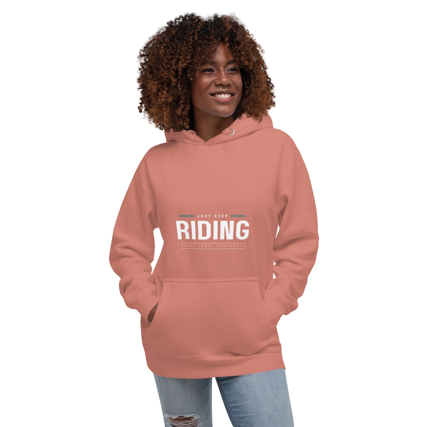 Unisex Premium Hoodie (W) - Riding - The Vandi Company
