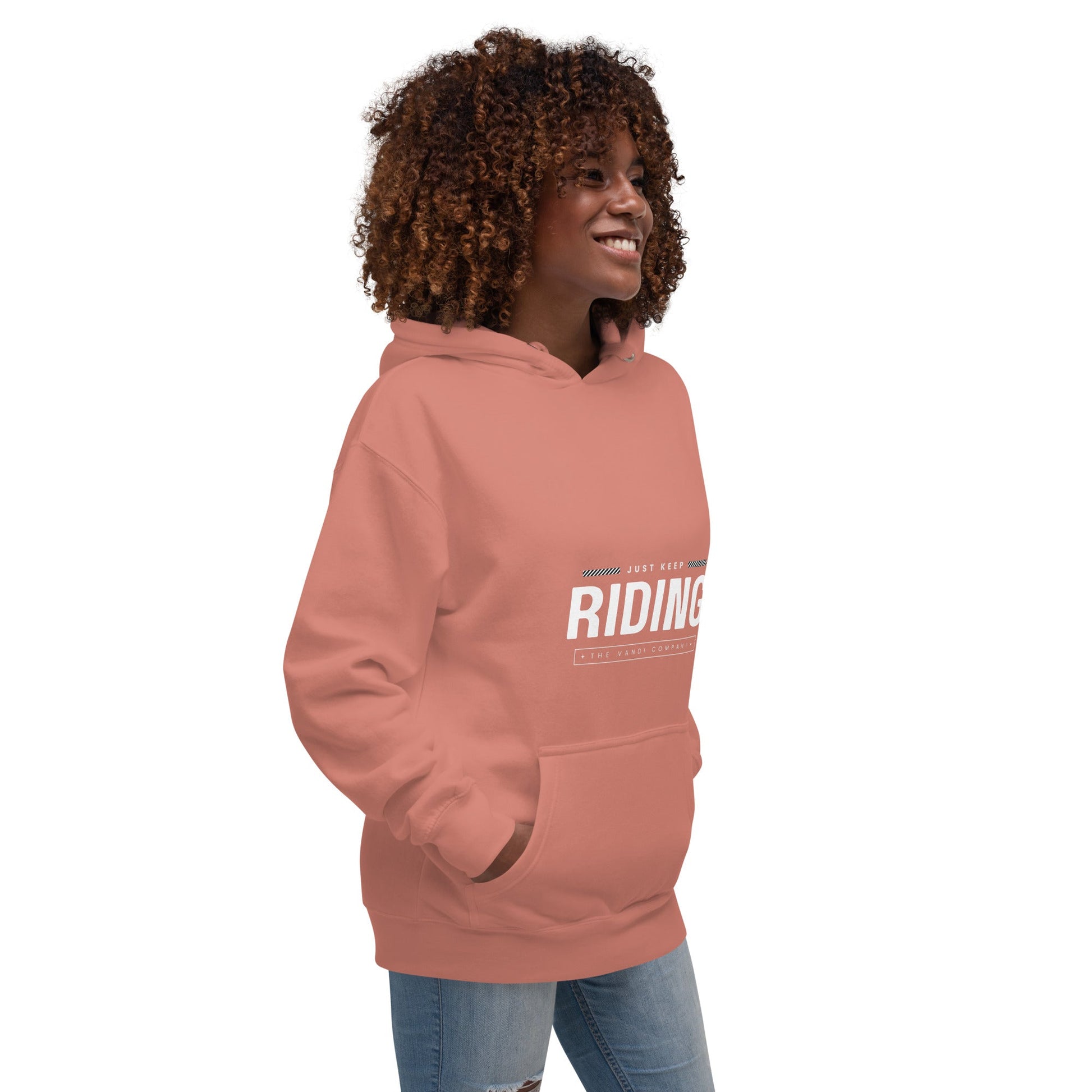 Unisex Premium Hoodie (W) - Riding - The Vandi Company