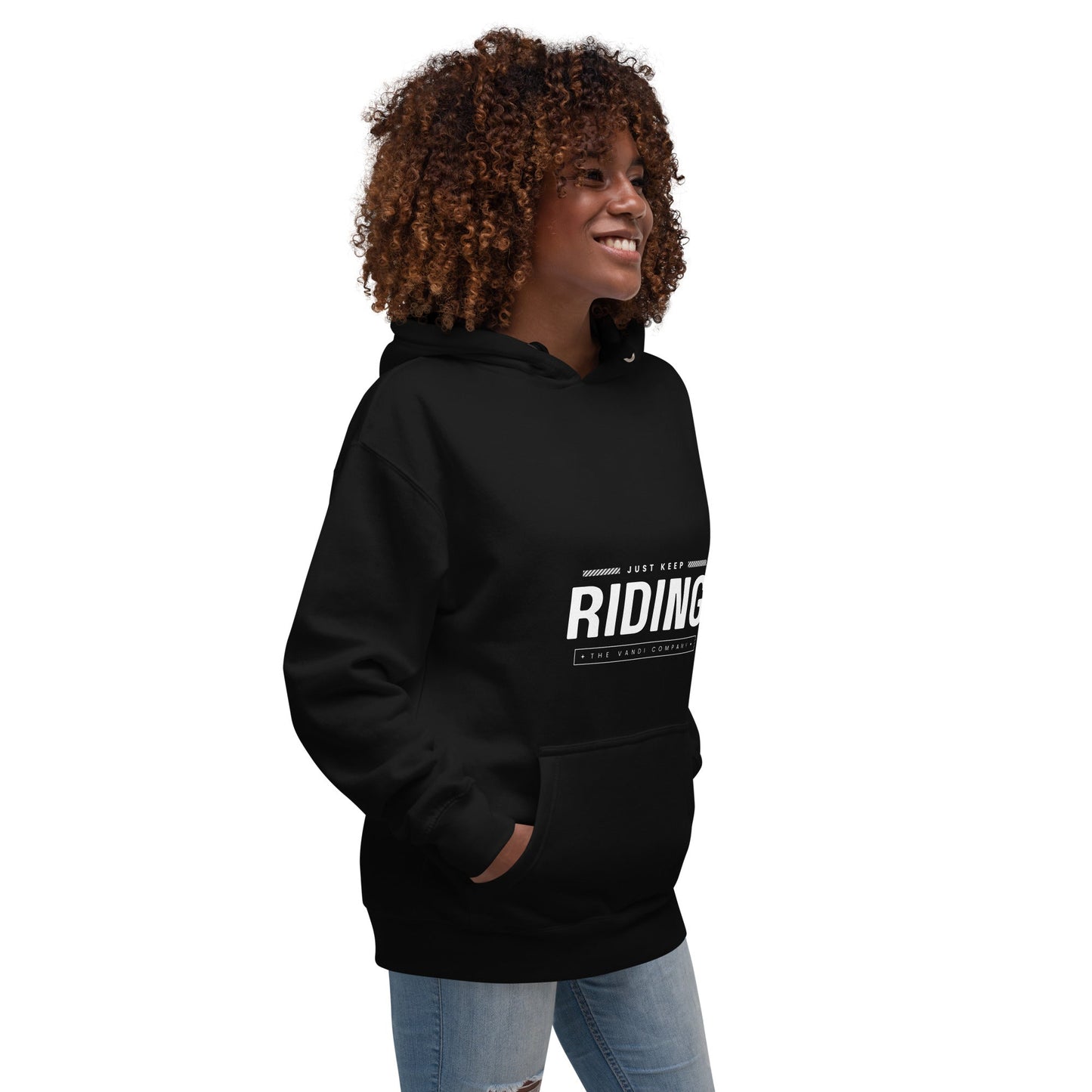 Unisex Premium Hoodie (W) - Riding - The Vandi Company