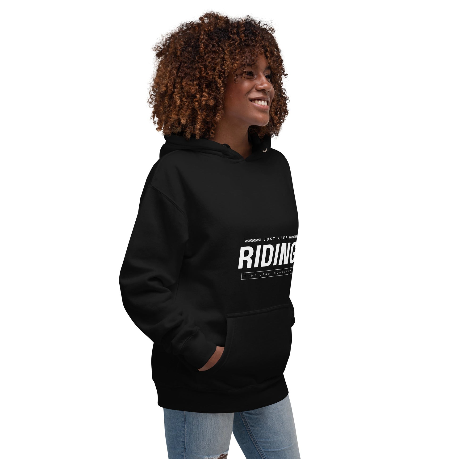 Unisex Premium Hoodie (W) - Riding - The Vandi Company
