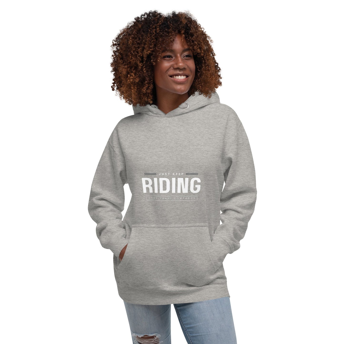 Unisex Premium Hoodie (W) - Riding - The Vandi Company