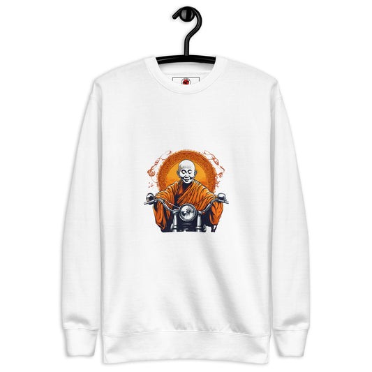 Unisex Premium Sweatshirt - Zen Ride - The Vandi Company