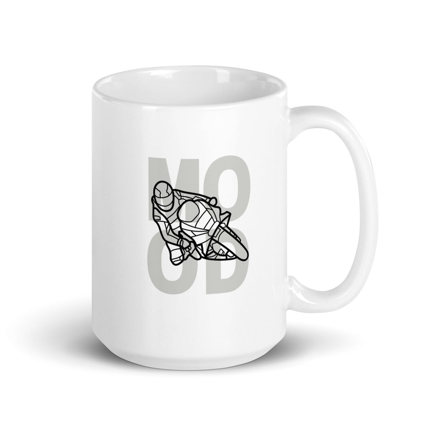 White glossy mug - Mood - The Vandi Company