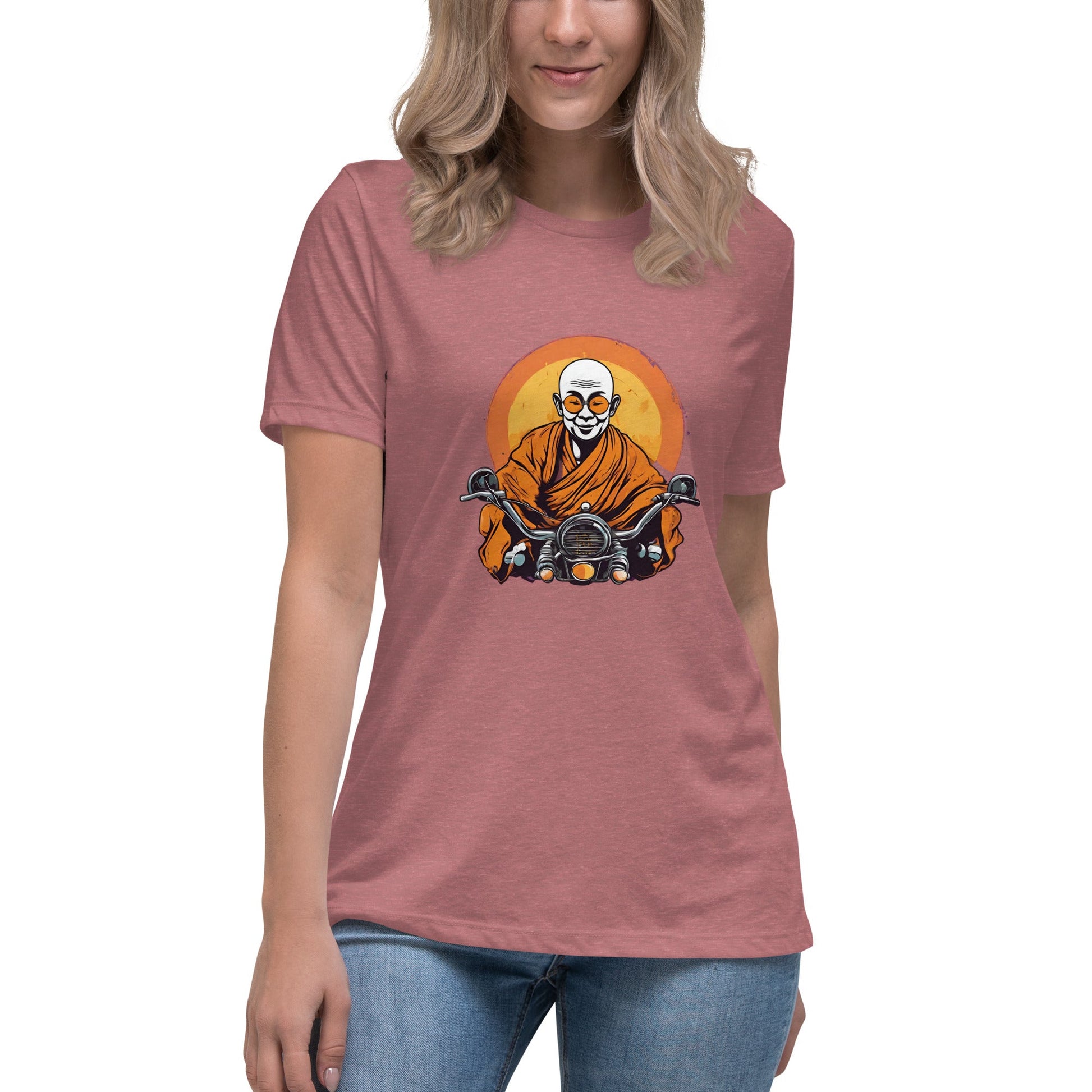 Women's Relaxed T-Shirt - Zen Ride - The Vandi Company