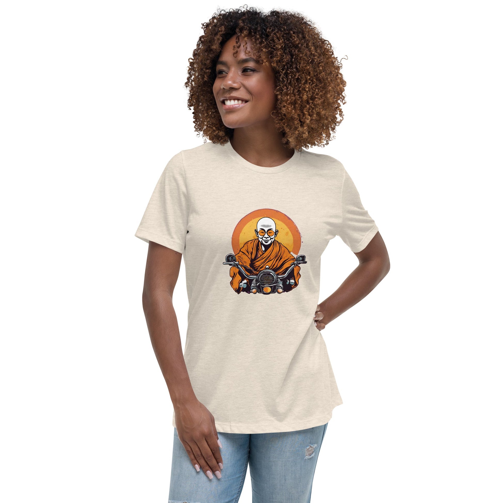 Women's Relaxed T-Shirt - Zen Ride - The Vandi Company