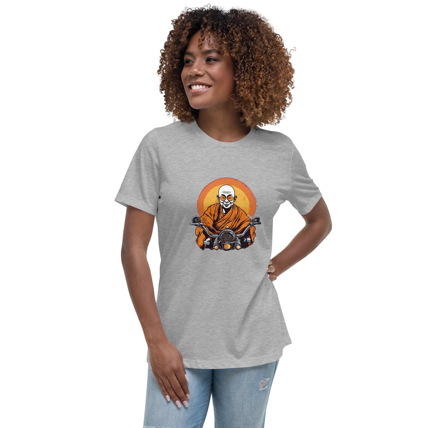 Women's Relaxed T-Shirt - Zen Ride - The Vandi Company