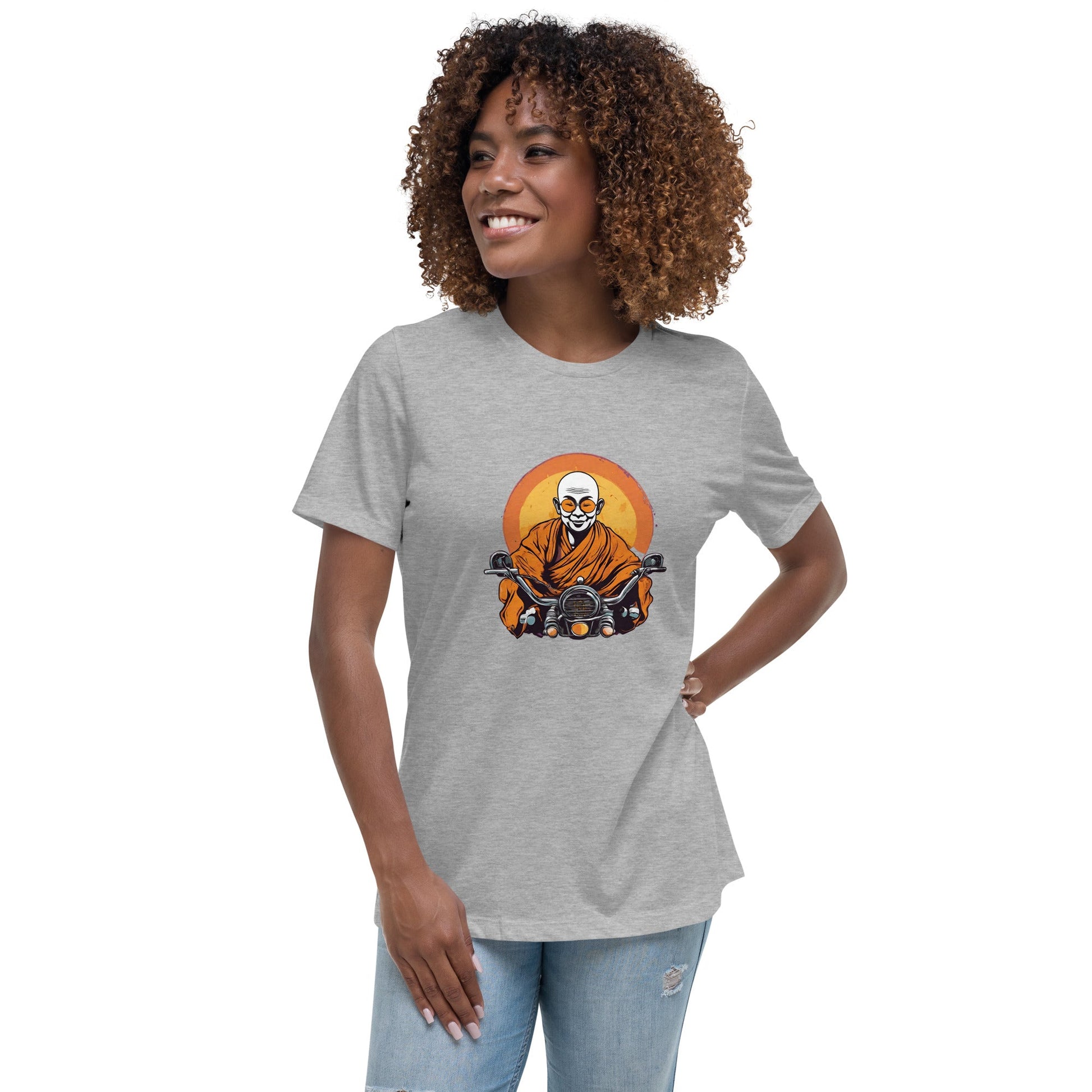 Women's Relaxed T-Shirt - Zen Ride - The Vandi Company