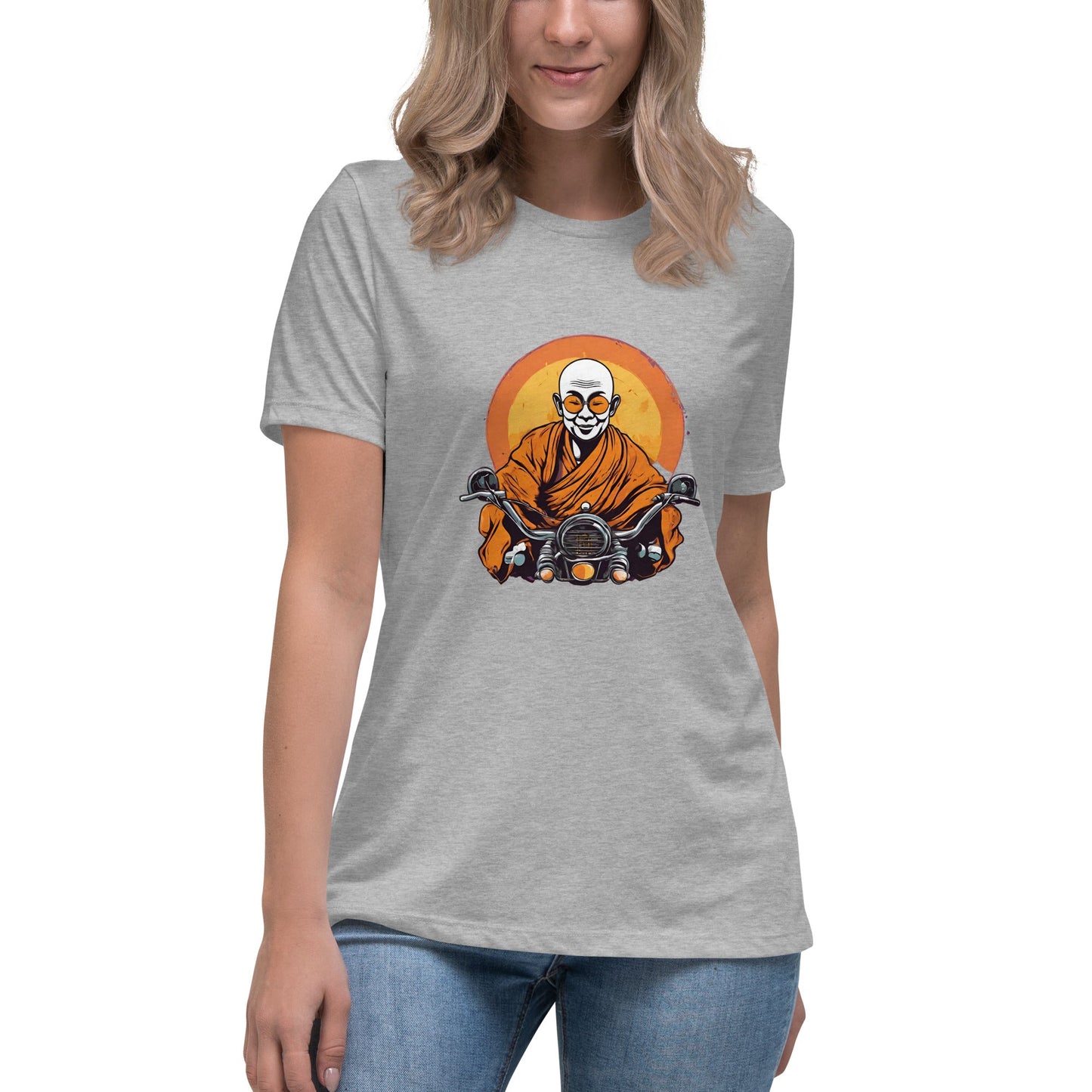 Women's Relaxed T-Shirt - Zen Ride - The Vandi Company