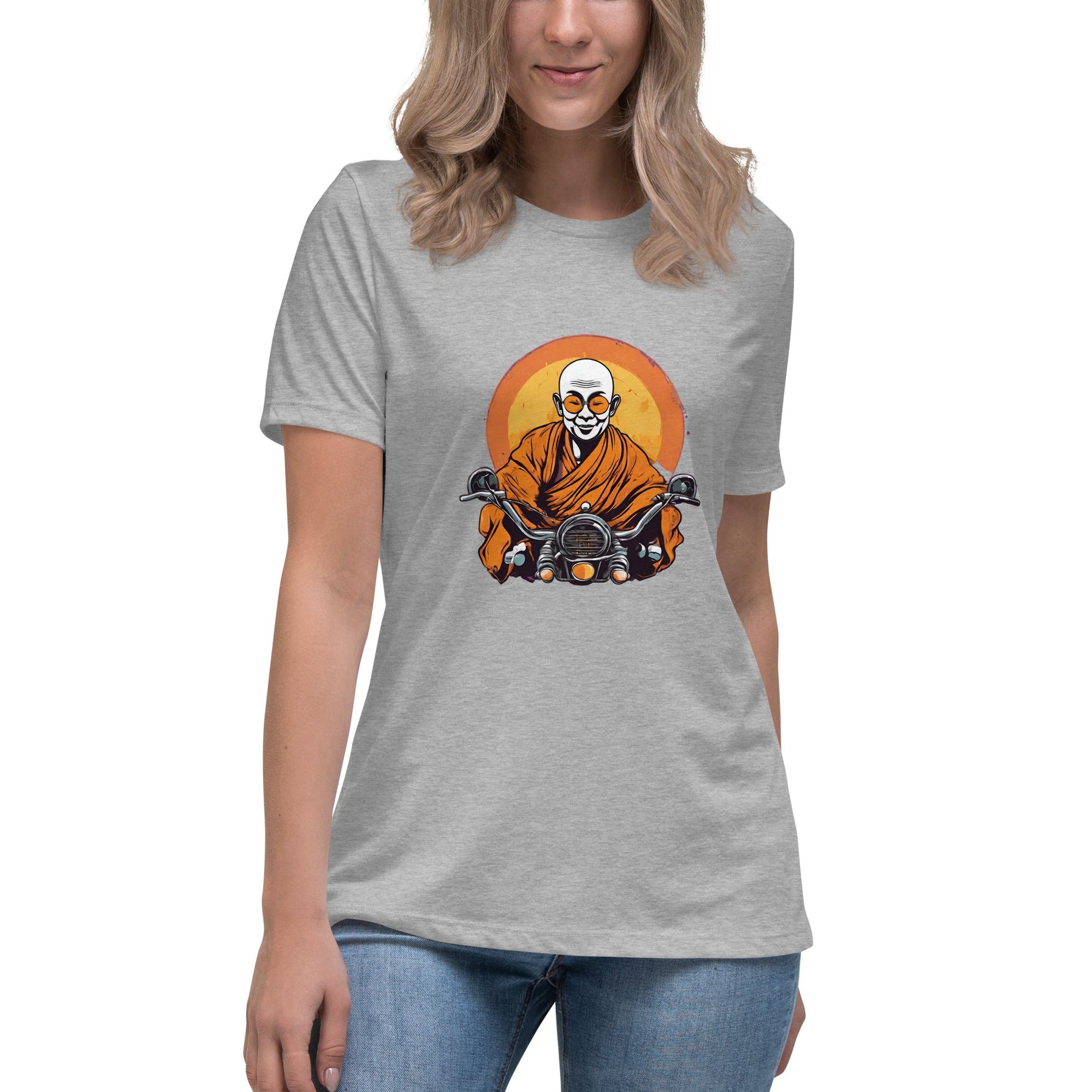 Women's Relaxed T-Shirt - Zen Ride - The Vandi Company