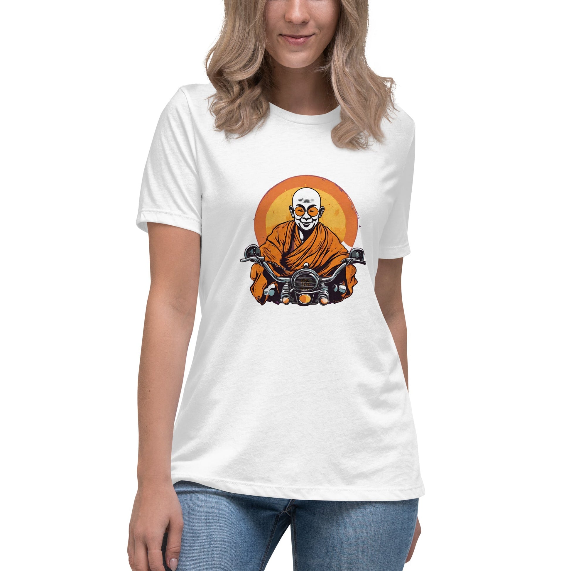 Women's Relaxed T-Shirt - Zen Ride - The Vandi Company
