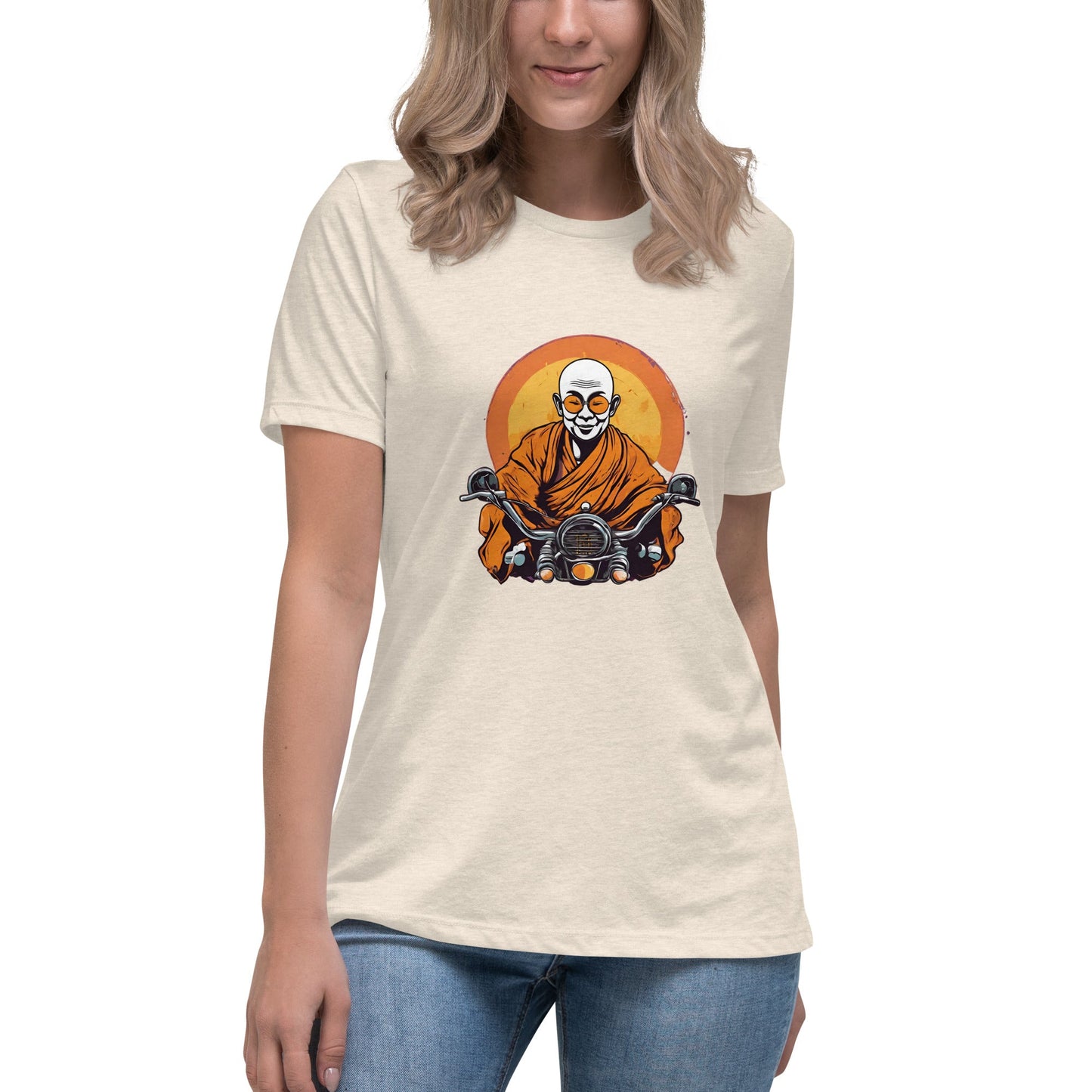 Women's Relaxed T-Shirt - Zen Ride - The Vandi Company