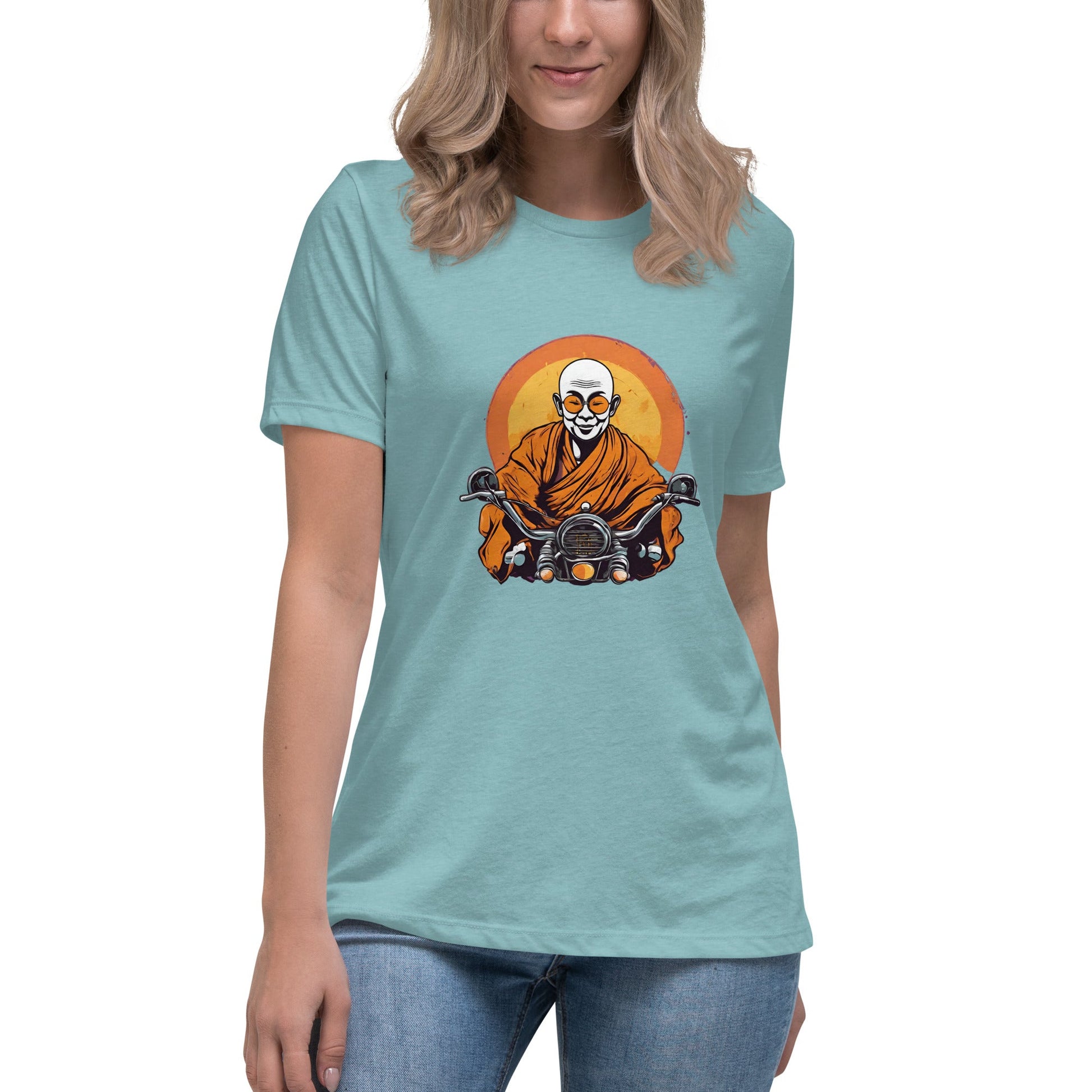 Women's Relaxed T-Shirt - Zen Ride - The Vandi Company