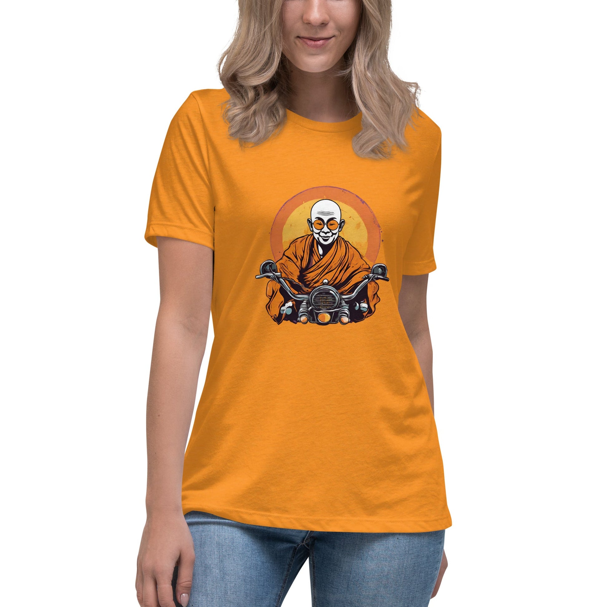 Women's Relaxed T-Shirt - Zen Ride - The Vandi Company