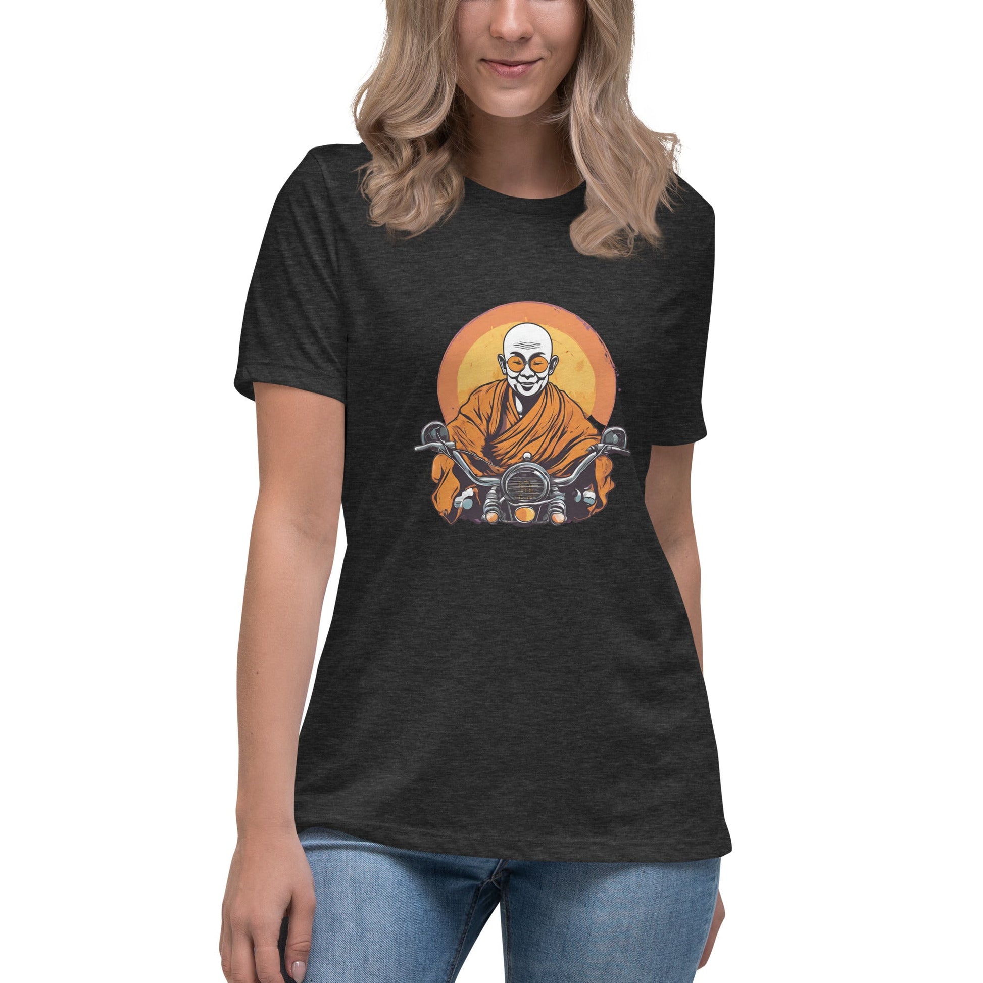 Women's Relaxed T-Shirt - Zen Ride - The Vandi Company
