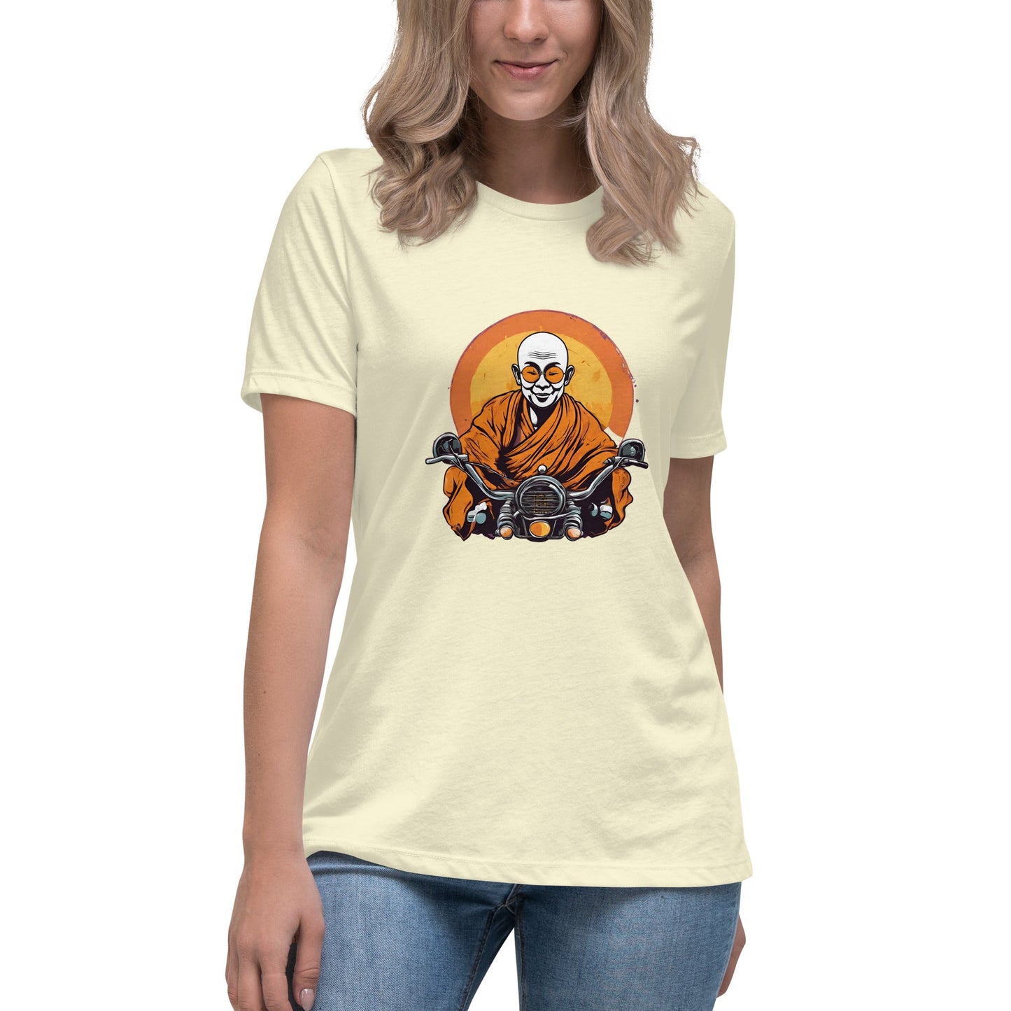 Women's Relaxed T-Shirt - Zen Ride - The Vandi Company
