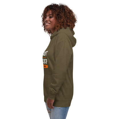 Unisex Premium Hoodie (W) - Just Keep Riding