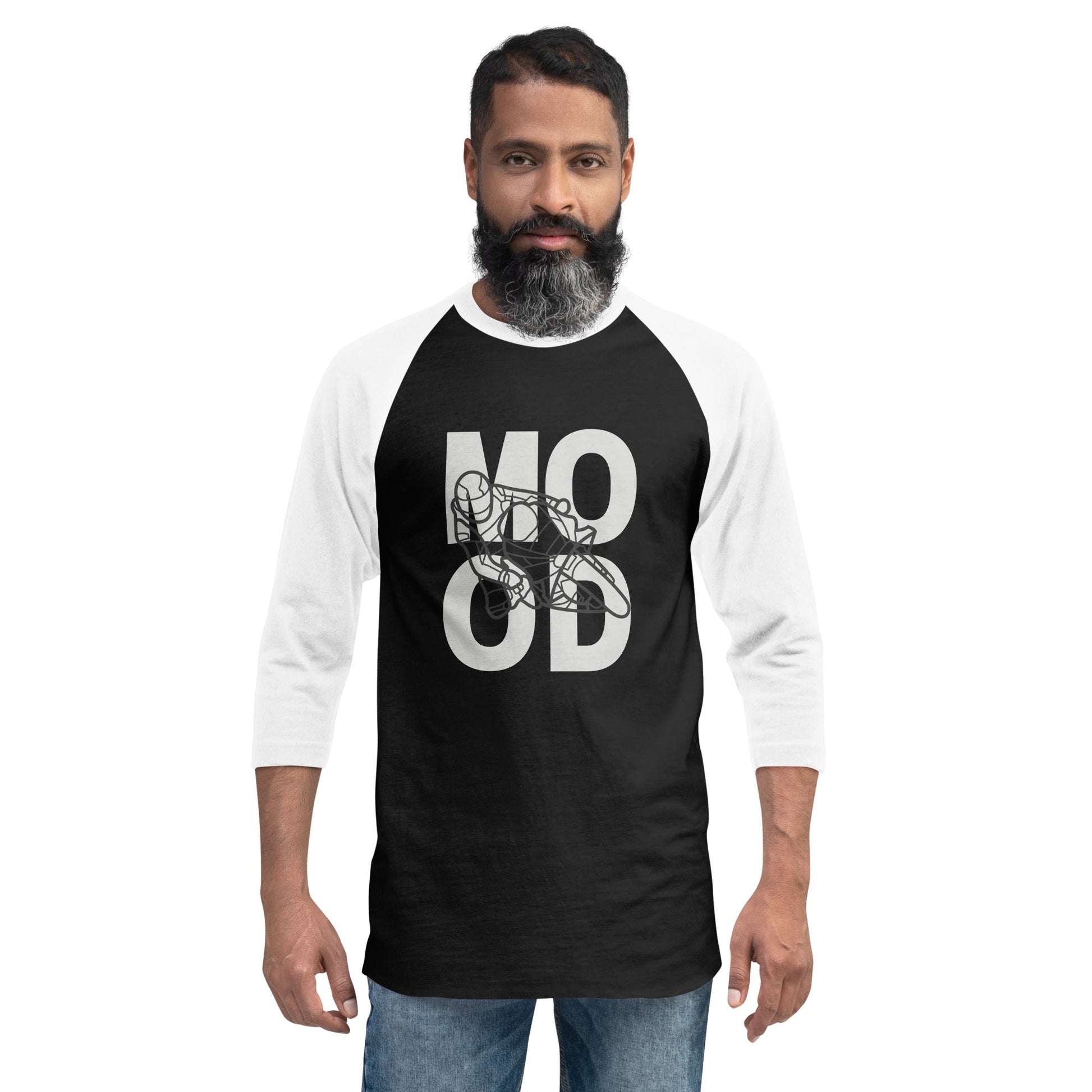 3/4 Sleeve Raglan Shirt - Mood - The Vandi Company