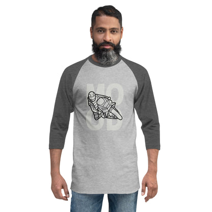 3/4 Sleeve Raglan Shirt - Mood - The Vandi Company