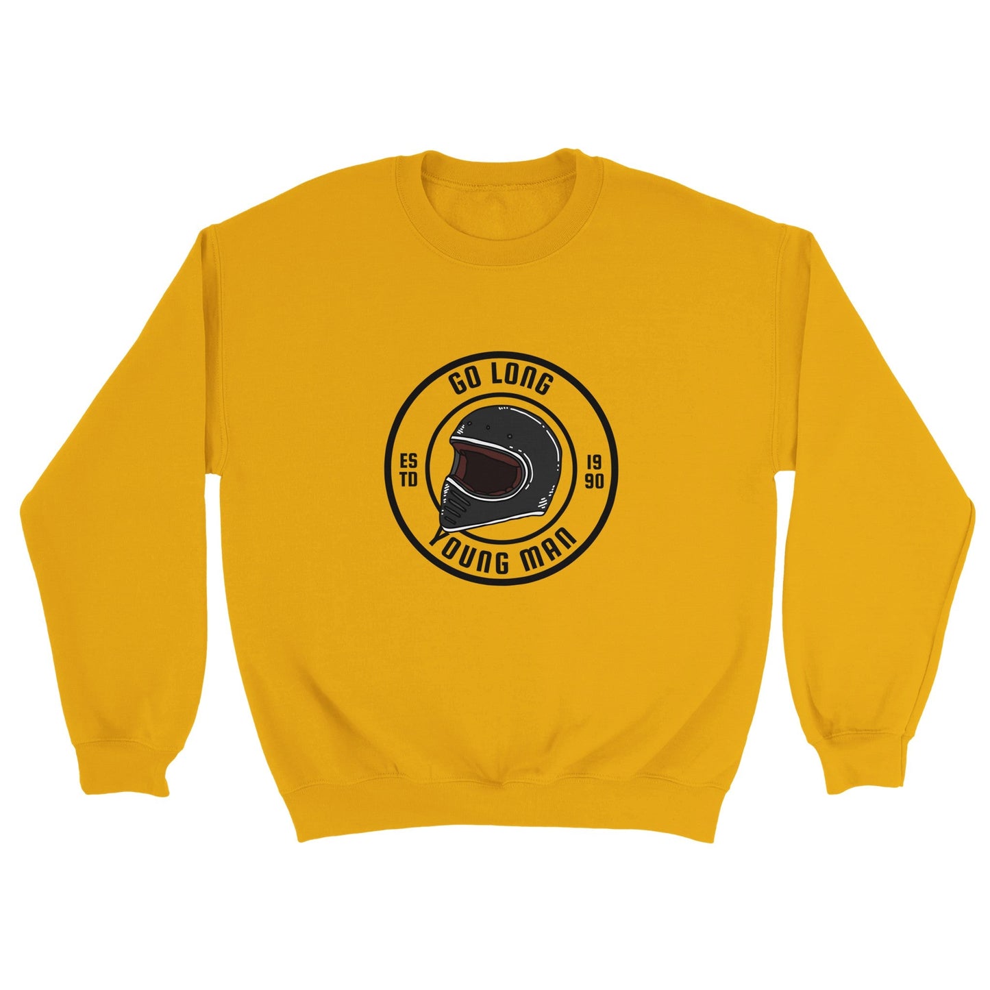 Classic Unisex Crewneck Sweatshirt - Go Long Young Man - The Vandi Company