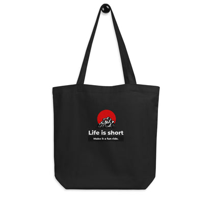 Eco Tote Bag - Life is short - The Vandi Company
