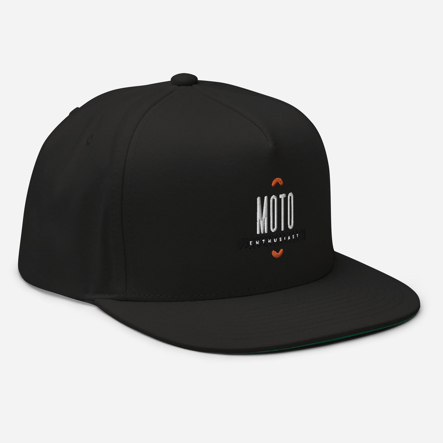 Flat Bill Cap - Moto Enthusiast - The Vandi Company