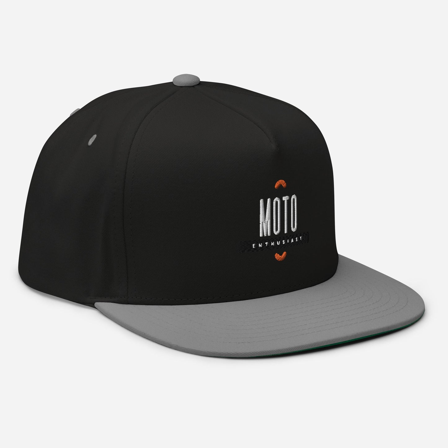 Flat Bill Cap - Moto Enthusiast - The Vandi Company