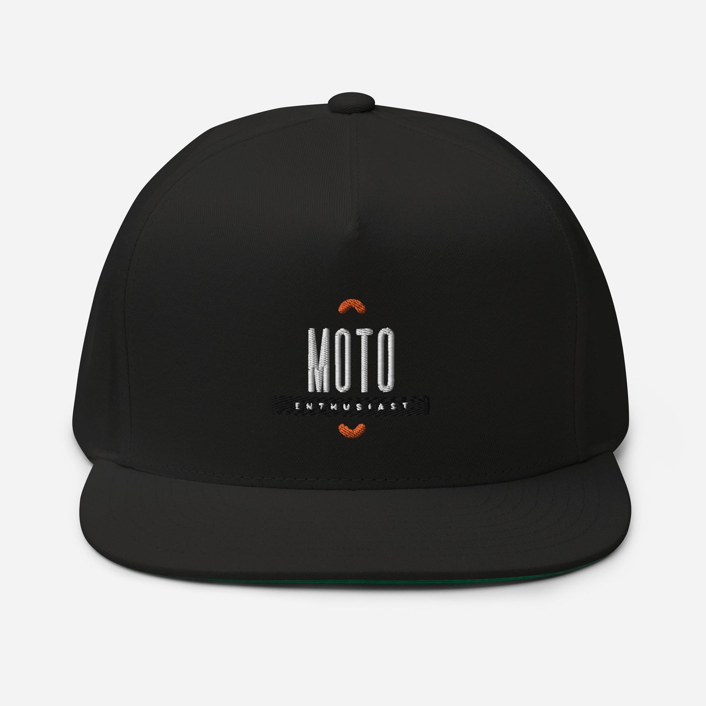 Flat Bill Cap - Moto Enthusiast - The Vandi Company