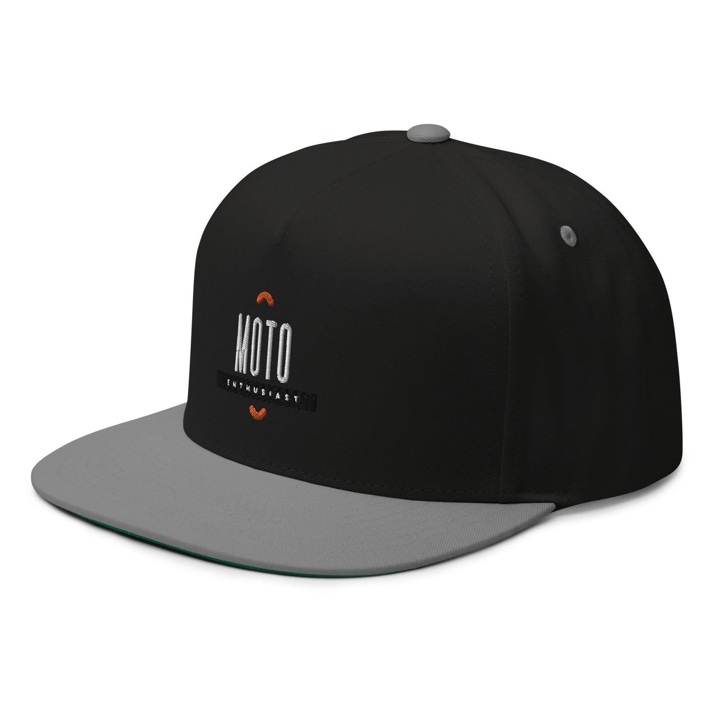 Flat Bill Cap - Moto Enthusiast - The Vandi Company