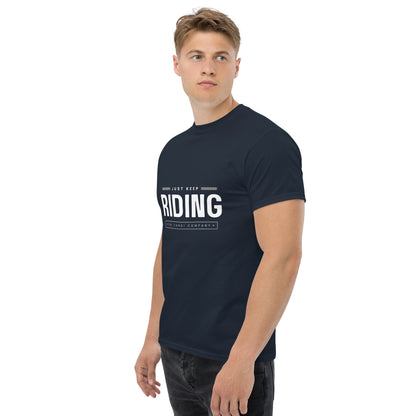 Men's Classic tee - Just Keep Riding - The Vandi Company