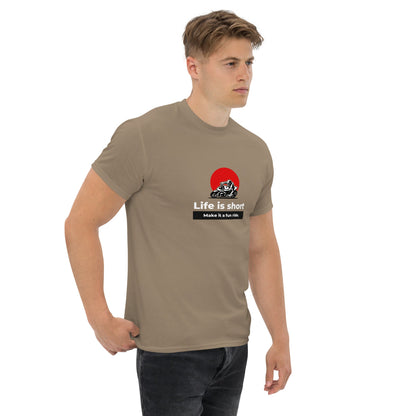 Men's Classic Tee - Life Is Short - The Vandi Company